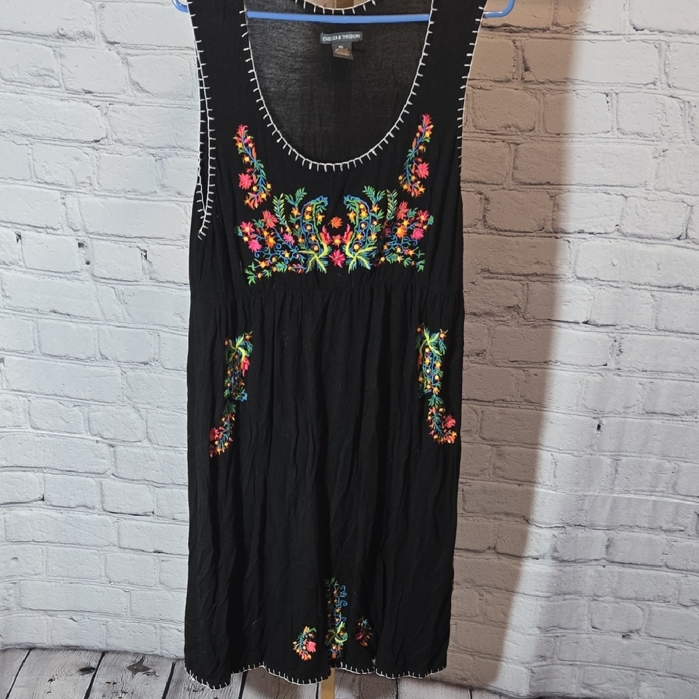 Chelsea & Theodore Elegant Black Dress